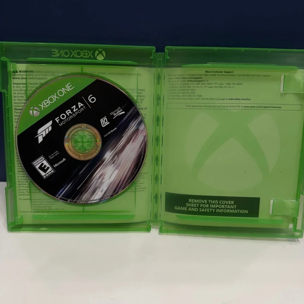 Forza Motorsport 6 Ten Year Anniversary Edition Xbox One CIB Racing Game